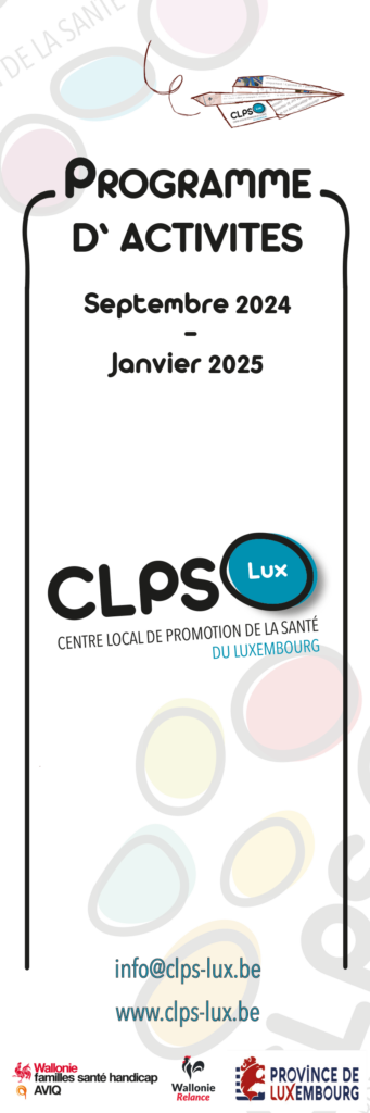 Image de couverture pour le programme d'activités de septembre 2024 à janvier 2025 au CLPS Luxembourg